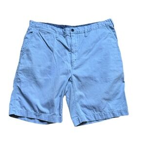 Polo Ralph Lauren Shorts Mens 38 Coastal Blue Relaxed Fit Chino Pony‎ Casual